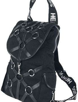 Gothic Rucksack - Morality Bag - für Damen - schwarz - Frauen - female