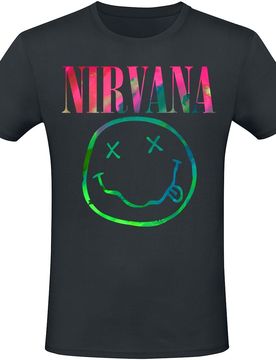 T-Shirt - Rainbow Logo - S bis 3XL - für Männer - Größe L - schwarz - Lizenziertes Merchandise! - Männer - male