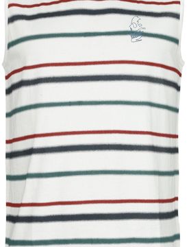 Tank-Top für Männer weiß "Tank Top With Stripes" von - Männer - male