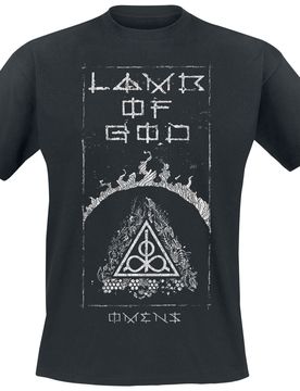 T-Shirt - Omens Frame - S bis XXL - für Männer - Größe S - schwarz - Lizenziertes Merchandise! - Männer - male