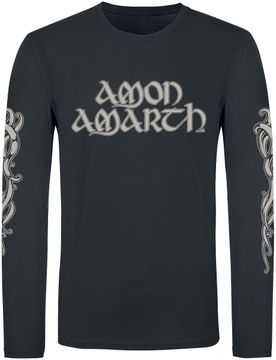 Langarmshirt - Horse - S bis 4XL - für Männer - Größe L - schwarz - EMP exklusives Merchandise! - Männer - male