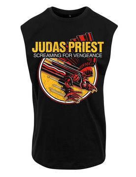 Tank-Top - Screaming For Vengeance - M bis XXL - für Männer - Größe XXL - schwarz - Lizenziertes Merchandise! - Männer - male