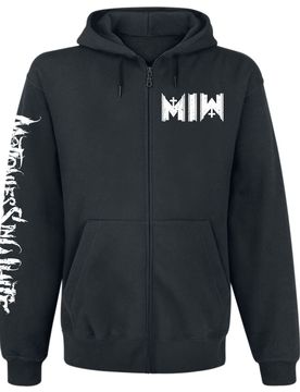 Kapuzenjacke - Logo - S bis XXL - für Männer - Größe S - schwarz - EMP exklusives Merchandise! - Männer