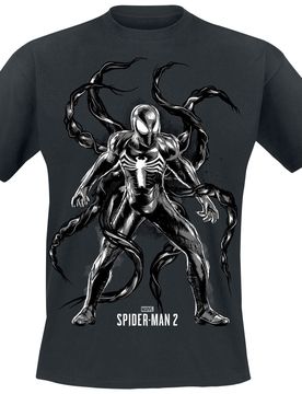 Gaming T-Shirt - Marvel Games - 2 - Back in Black - M bis XXL - für Männer - Größe M - schwarz - Männer - male