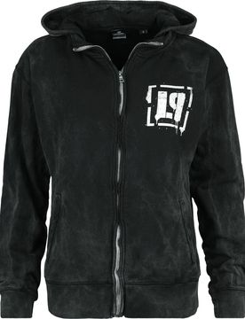 Kapuzenjacke - Meteora Spray - S bis XXL - für Damen - Größe XXL - schwarz - EMP exklusives Merchandise! - Frauen