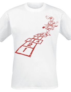 T-Shirt - FTL 25 Hopscotch - S bis XXL - für Männer - Größe XXL - weiß - Lizenziertes Merchandise! - Männer - male