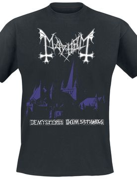 T-Shirt - Purple De Mysteriis Dom Sathanas - S bis XXL - für Männer - Größe XXL - schwarz - Lizenziertes Merchandise! - Männer - male