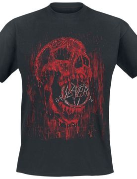 T-Shirt - Bloodskull - S - für Männer - Größe S - schwarz - Lizenziertes Merchandise! - Männer - male