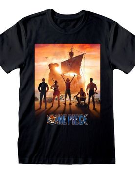 Anime T-Shirt - Key Art - S bis XXL - für Männer - Größe M - schwarz - Lizenzierter Fanartikel - Männer - male