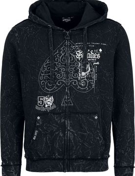 Kapuzenjacke - EMP Signature Collection - S bis L - für Männer - Größe L - dunkelgrau - EMP exklusives Merchandise! - Männer - male