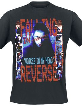 T-Shirt - Voice College - L bis 4XL - für Männer - Größe L - schwarz - Lizenziertes Merchandise! - Männer - male