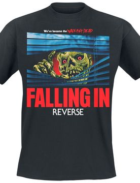 T-Shirt - Walking Dead - S bis 4XL - für Männer - Größe S - schwarz - Lizenziertes Merchandise! - Männer - male