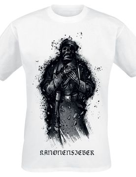T-Shirt - Soldatengrab - S bis XXL - Größe M - weiß - Lizenziertes Merchandise! - Unisex - unisex