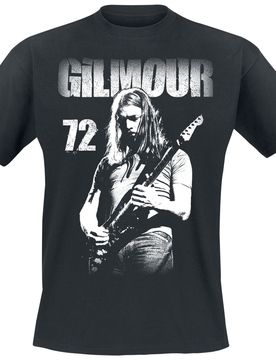 T-Shirt - Live 1972 - S bis M - für Männer - Größe S - schwarz - Lizenziertes Merchandise! - Männer - male