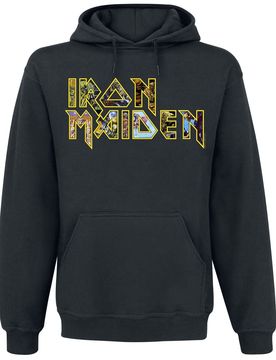 Kapuzenpullover - Eddies Logo - S bis XXL - für Männer - Größe XXL - schwarz - Lizenziertes Merchandise! - Männer - male