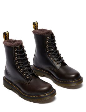 Bikerboot - 1460 Serena - Dark Taupe Orleans - EU36 bis EU40 - für Damen - Größe EU38 - braun - Frauen - female