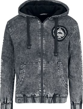 Übergangsjacke - EMP Signature Collection - Fleecefutter - M bis 3XL - für Männer - Größe L - grau - EMP exklusives Merchandise! - Männer - male