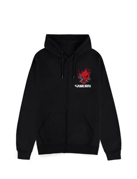Gaming Kapuzenjacke - Samurai - S bis XXL - für Männer - Größe XL - schwarz - Männer - male
