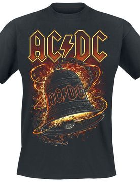 T-Shirt - Hells Bells Burning - S bis 5XL - für Männer - Größe XL - schwarz - Lizenziertes Merchandise! - Männer
