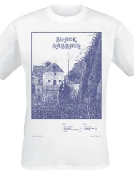 T-Shirt - Self Titled Tracklist - M bis 3XL - für Männer - Größe L - weiß - Lizenziertes Merchandise! - Männer