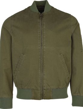 Übergangsjacke für Männer khaki "washed Blouson Jacket" von - Männer - male