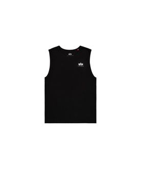 Tank-Top - Back Print Tank - S bis XXL - für Männer - Größe S - schwarz - Männer
