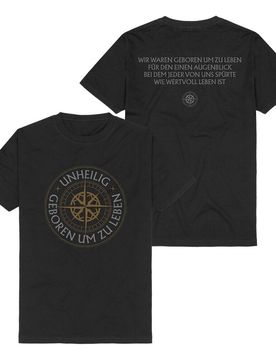 T-Shirt - Geboren um zu leben - S bis 3XL - für Männer - Größe 3XL - schwarz - Lizenziertes Merchandise! - Männer - male