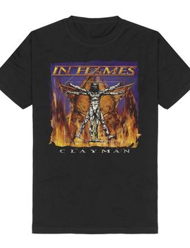 T-Shirt - Clayman Cover - S bis XXL - für Männer - Größe S - schwarz - Lizenziertes Merchandise! - Männer - male