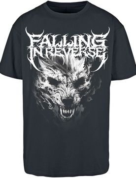T-Shirt - Wolf - S bis 4XL - für Männer - Größe XXL - schwarz - Lizenziertes Merchandise! - Männer - male