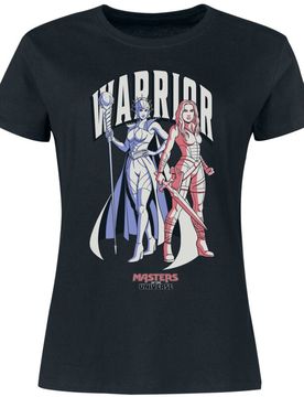 T-Shirt - Warrior - S bis 5XL - für Damen - Größe M - schwarz - EMP exklusives Merchandise! - Frauen - female
