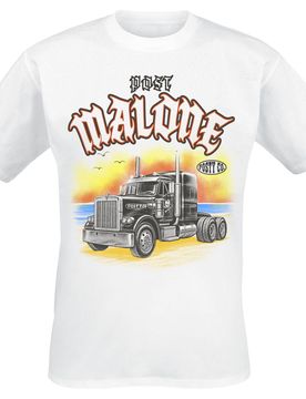 T-Shirt - Sunset Truck - S bis 3XL - für Männer - Größe M - weiß - Lizenziertes Merchandise! - Männer - male