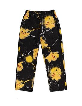 Gaming Trainingshose - Pikachu AOP Men's Jersey Pants - S bis XXL - für Männer - Größe M - multicolor - Männer - male