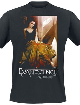 T-Shirt - Open Door Amy - S bis 4XL - für Männer - Größe 4XL - schwarz - Lizenziertes Merchandise! - Männer - male