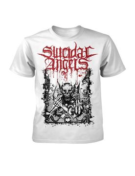 T-Shirt - Welcome To The Nightmare - S bis XXL - für Männer - Größe S - weiß - Lizenziertes Merchandise! - Männer - male