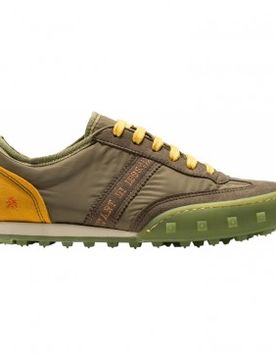 Para hombre. 111091122003_0G3 Zapatillas de piel 1109 Cross Sky (36), Plano, 1 a 3cm, Cordones, Casual, Nylon reciclado
