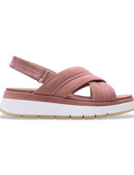 Para mujer. 26181471 Sandalias de piel Tuscan Cross (42), 3 a 5cm, Ante, Velcro, Casual