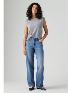 Para mujer. A3494-0057 Jeans Baggy Dad (28/32), Casual, Algodón, Denim