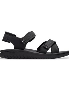 Para hombre. 26182010 Sandalias de piel Wesley Shore (41), Plano, Velcro, Casual