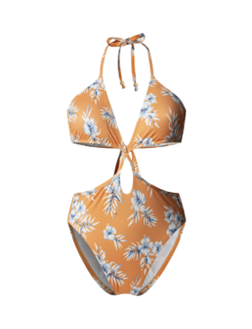 Para mujer. PLB10561 Bañador en tejido elástico y ligero Hibscus (XS), Beachwear, Poliéster