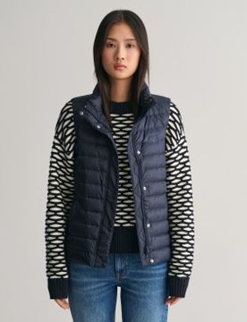 Para mujer. 4700280 Chaleco de plumón ligero (M), Casual, Poliéster Reciclado, Sostenible