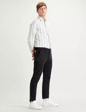 Para hombre. 17199-0005 Pantalón chino XX ceñido (30/32), Casual, Algodón, Sostenible
