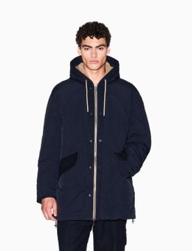 Para hombre. XM001112AF16598UB101 Parka Caban (XL), Casual, Poliamida, Marino