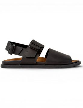 Para hombre. K101092-001 Sandalias de Piel Lluc (40), Plano, Hebilla, Casual