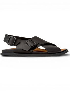 Para hombre. K101093-004 Sandalias de Piel Lluc (40), Plano, Hebilla, Casual
