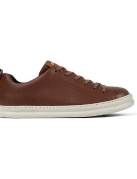 Para hombre. K100226-140 Zapatillas de piel Runner Four (39), Plano, 1 a 3cm, Cordones, Casual, Sostenible