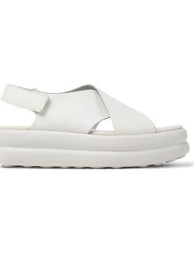 Para mujer. K201727-002 Sandalias de Piel Pelotas Flota Up (38), 5 a 8cm, Velcro, Casual