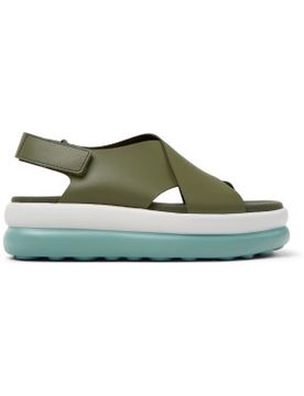 Para mujer. K201727-003 Sandalias de piel Pelotas Flota Up (36), 5 a 8cm, Velcro, Casual