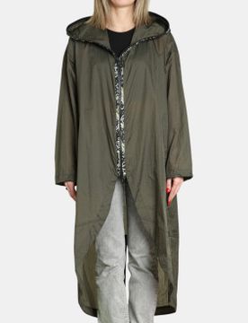 Para mujer. CN.GS225001W Parka Ruby (XS/S), Casual, Nylon, Manga larga