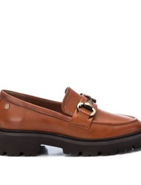 Para mujer. 16187203-CAMEL Mocasines de piel 161872 (37), Plano, Ninguno, Casual