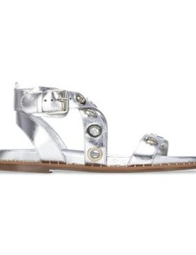 Para mujer. 16238905- Sandalias de Piel 162389 (37), Plano, Hebilla, Casual, Fiesta
